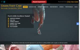 Union Foot Care: Richard Silverstein, DPM of Perry Hall website
