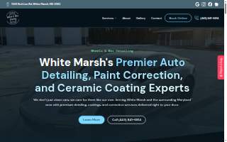 Wheels & Wax Detailing of Perry Hall website