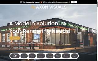 Axon Visuals website