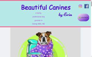 Beautiful Canines by Erin website