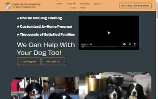 East Coast Academy of Dog Training Inc. website