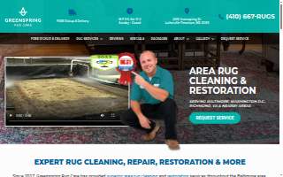 Greenspring Rug Care of Pikesville website