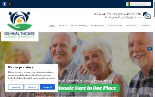 Gs Healthcare Staffing Services LLC of Pikesville website