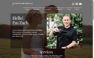 Positive Vibe Media LLC website