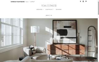 Realestaged of Pikesville website