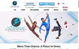 The Maryland Academy of Dance website