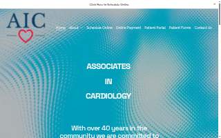 Associates In Cardiology, P.A. of Potomac website
