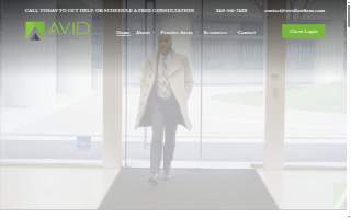 Avid Law Firm, LLC website