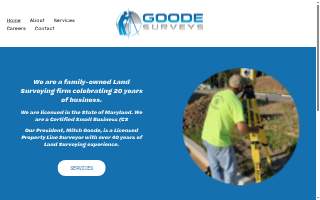 Goode Surveys LLC website