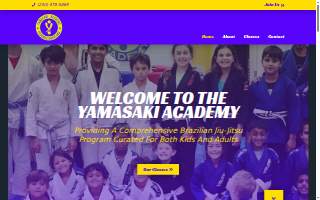 Yamasaki Potomac Brazilian Jiu Jitsu website