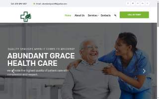 Abundant Grace Health care Inc website