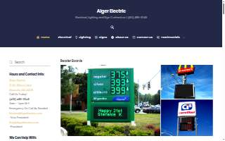 Alger Electric of Randallstown website