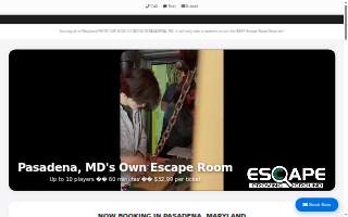 Escape Proving Ground of Randallstown website