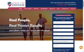 Legal Technology Solutions website