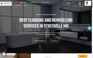 Meraki Floors and Remodeling website