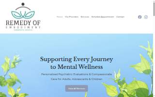 Remedy of Embodiment /Africa M Walker, LLC website