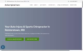 Active Spinal Care website