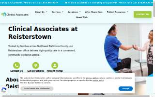 Clinical Associates at Reisterstown website
