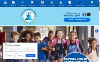 Comprehensive Caring Angels Daycare LLC website