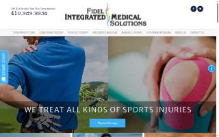 Fidel Integrated Medical Solutions website