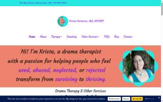 Krista Verrastro, MA, RDT/BCT - Drama Therapist & EMDR Therapist website