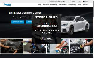 Len Stoler Collision Center of Reisterstown website