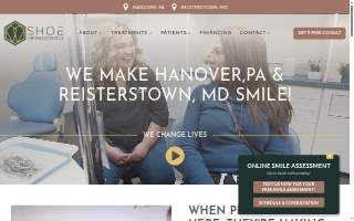 Shoe Orthodontics website