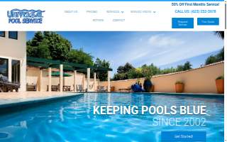 Universal Pool & Spa, INC. website