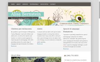 Alisa Bernstein, LLC website