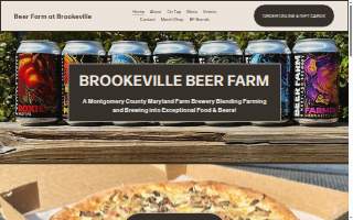 Brookeville Beer Farm website