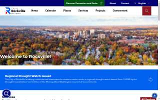 Rockville Senior Center website