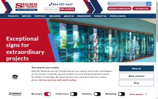 Signs By Tomorrow - Rockville website