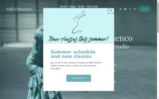 Yolit Flamenco, Alma Dance Studio website