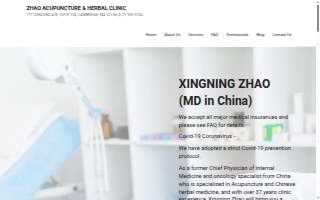 Zhao Acupuncture website