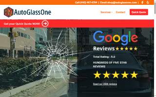 Auto Glass One LLC website