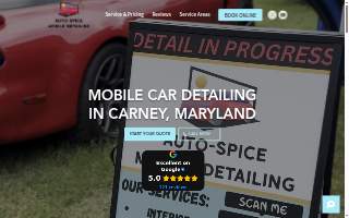 Auto-Spice Mobile Detailing LLC website