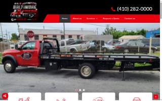 Baltimore Towing Group LLC website