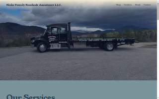 Blake's Towing, Inc. website