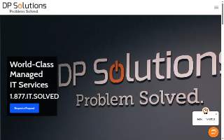 DP Solutions website