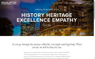 Maslan, Maslan & Rothwell, P.A. website