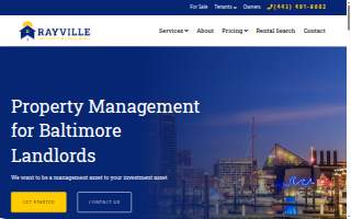 Rayville Property Management website