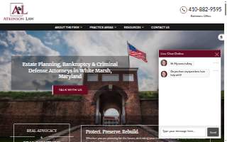 Atkinson Law website