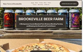 Brookeville Beer Farm website