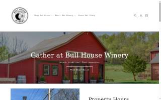Bull House Winery website