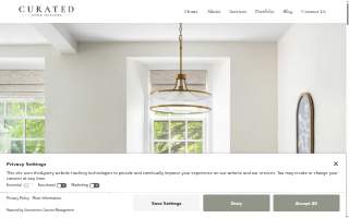 Curated Home Designs of Rossville website
