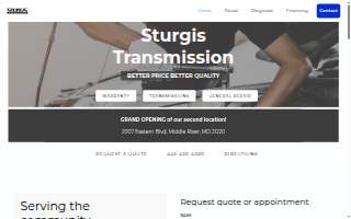 Sturgis Transmission of Rossville website