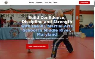 Tiger Paw Martial Arts website