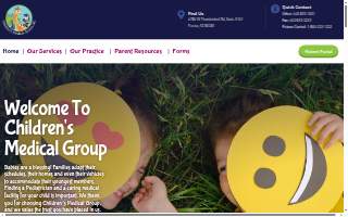 Childrens Medical Group website
