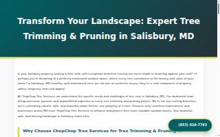Chop Chop Tree of Salisbury website