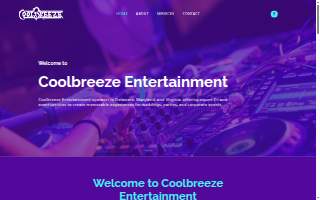 Coolbreeze Entertainment website